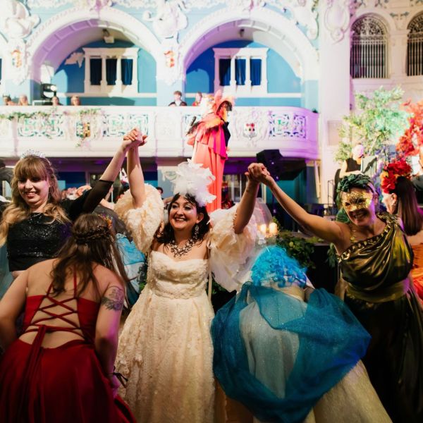 Charlotte at the Elemental Ball